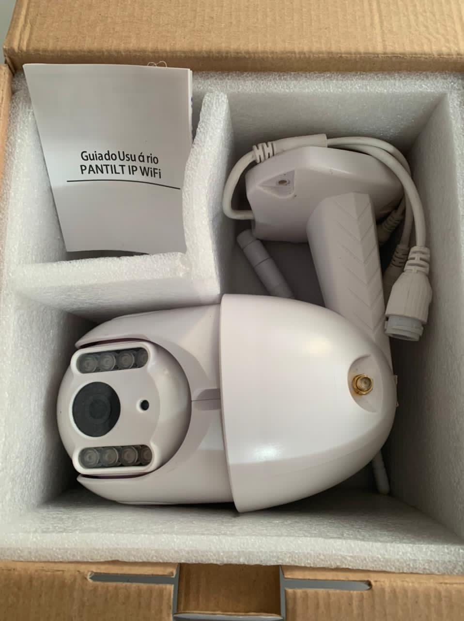 CÂMERA MINI SPEED DOME EXTERNA IP HD ETHINK V307R Home Tech