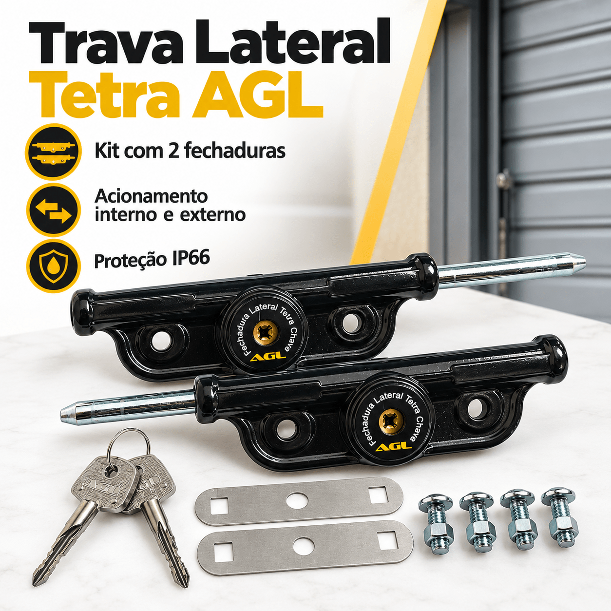 FECHADURA LATERAL TETRA CHAVE AGL