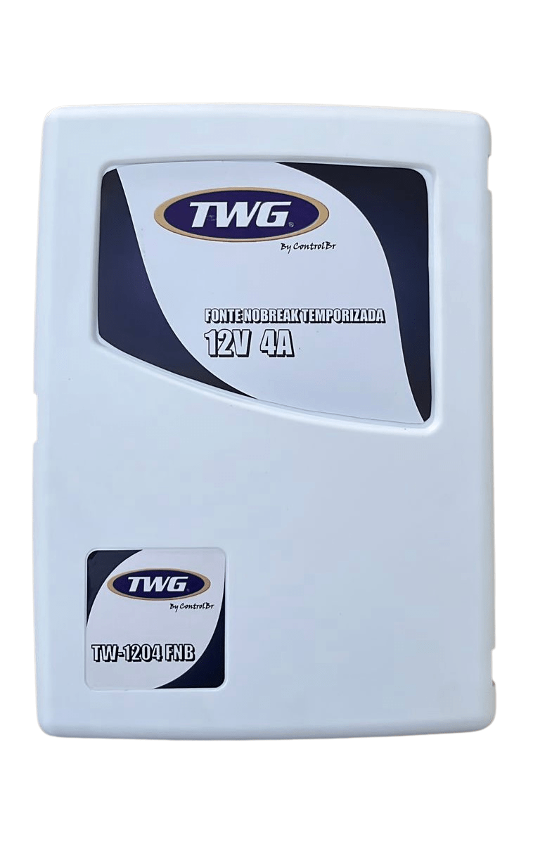 FONTE NOBREAK MULTIFUNÇÃO ALARMES FECHADURAS CFTV 12V 4A TWG TW-1204 FNB