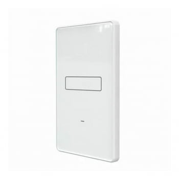 INTERRUPTOR INTELIGENTE TOUCH WI-FI AGL 1 BOTÃO BRANCO