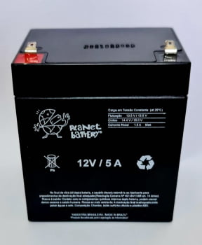 BATERIA SELADA 12V / 5A PLANET BATTERY