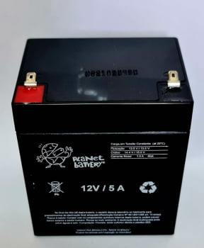 BATERIA SELADA 12V / 5A PLANET BATTERY