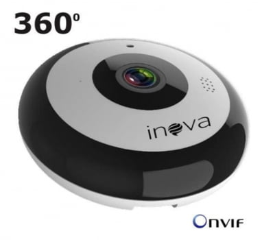 CAMERA IP TETO WI-FI 360° ONVIF FULL HD INOVA CAM-5706