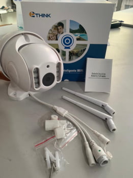 CÂMERA MINI SPEED DOME EXTERNA IP HD E-THINK V-307R