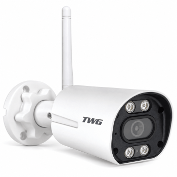CÂMERA BULLET IP FULL HD 2MP 1080P WI-FI EXTERNA TW-9520 WB TWG
