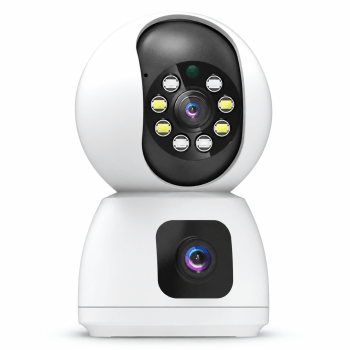 CÂMERA ROBÔ INTELIGENTE DUAS CÂMERASS WI-FI FULL HD ANATEL TWG TW-9510