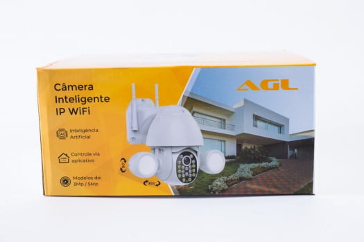 CAMERA SPEED DOME INTELIGENTE IP WIFI 3MP ONVIF AGL