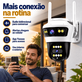 CAMERA SPEED DOME IP TWG 2 CAMERAS WIFI 2MP TWG-9560