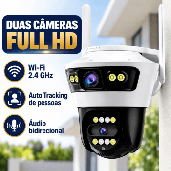 CAMERA SPEED DOME IP TWG 2 CAMERAS WIFI 2MP TWG-9560