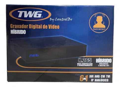 KIT 4 CAMERAS DE SEGURANÇA TWG - DVR - CAMERA B - FONTE