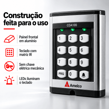CONTROLE DE ACESSO POR SENHA AMELCO AM-CDA100