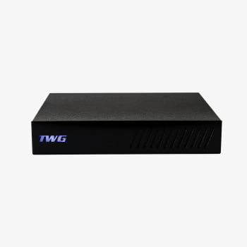 DVR STAND ALONE 8 CANAIS 1080N 6X1 FACE DETECT TWG TW-6208 FD