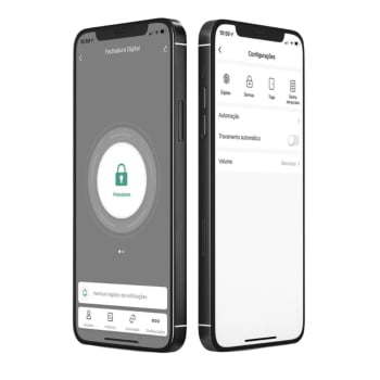 Fechadura AGL H11 Digital Bluetooth com App, Biometria, Cartão e Chave