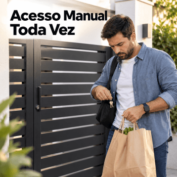 FECHADURA ELÉTRICA REVERSÍVEL 12V PRETA AGL AL100R