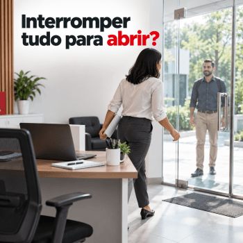 FECHADURA ELETRONICA PARA PORTA DE VIDRO AMELCO FV-33ICR