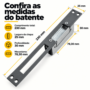FECHO ELÉTRICO 12V - AGL