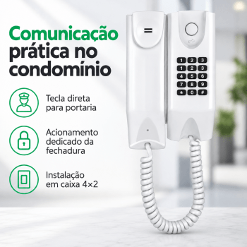 INTERFONE TERMINAL DEDICADO INTELBRAS TDMI 300