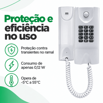INTERFONE TERMINAL DEDICADO INTELBRAS TDMI 300