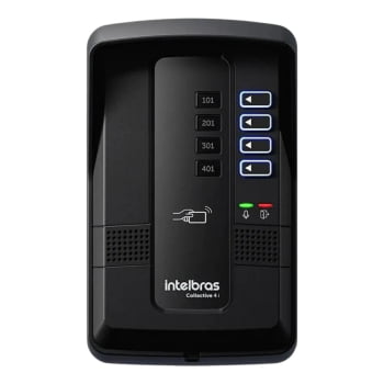 CENTRAL PORTEIRO COLETIVO COLLECTIVE 4i PONTOS INTELBRAS