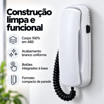 INTERFONE PORTEIRO COLETIVOS AMELCO IC65
