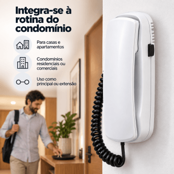 INTERFONE PORTEIRO COLETIVOS AMELCO IC65