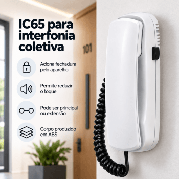 INTERFONE PORTEIRO COLETIVOS AMELCO IC65