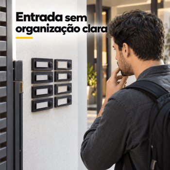 KIT PORTEIRO ELETRÔNICO COLETIVO 8 PONTOS S500 + 8 INTERFONES + 1 FECHADURA + 8 TAG AGL