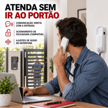 PORTEIRO ELETRONICO RESIDENCIAL AMELCO AM-M100