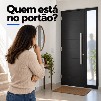 VIDEO PORTEIRO RESIDENCIAL AGL VP4 COLOR