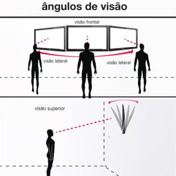 SUPORTE ARTICULADO TV LED, LCD, PLASMA DE 10"A 56" PRIMETECH